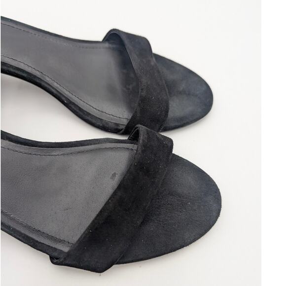 Steve Madden Irenee Heel Sandals Women's Ankle Strap Black Size US9.5M EU40 - Picture 8 of 10